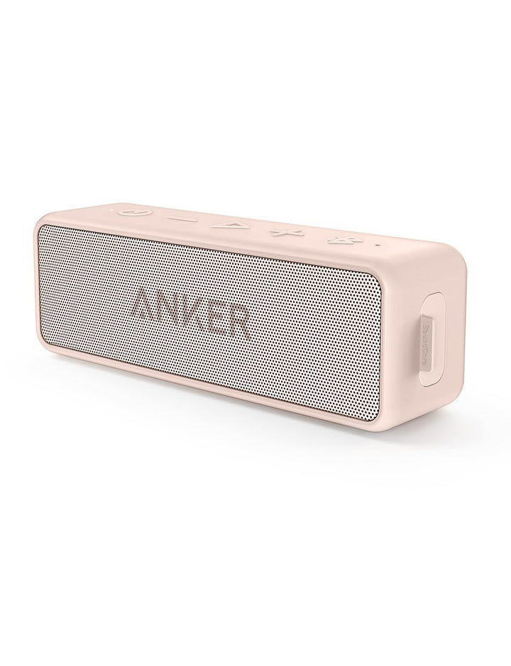 Anker Soundcore 2 Portable Bluetooth Speaker with 12W Stereo Sound, BassUp, IPX7 Waterproof, 24-Hour