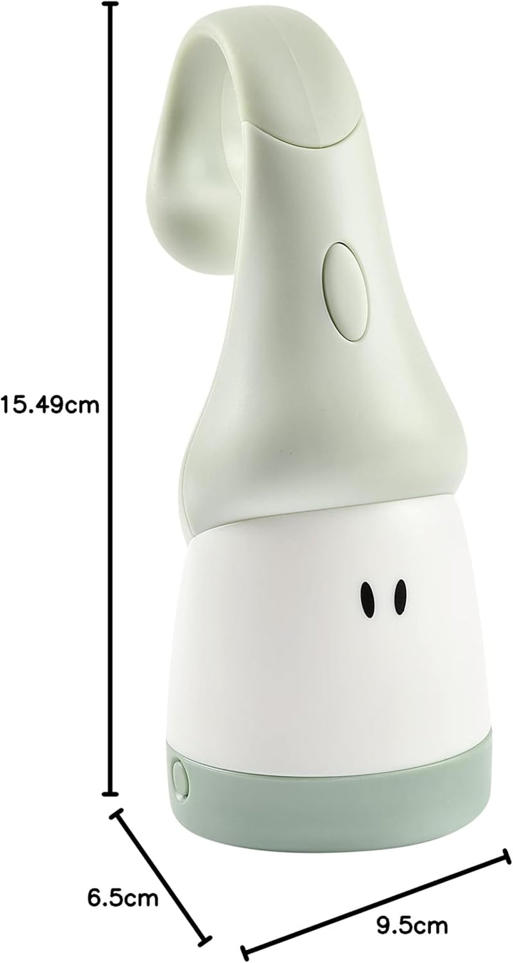 BÉABA, Nachtlicht für Kinder/Babys, tragbar, kabellos, skalierbar in Taschenlampe, weiches Licht, er