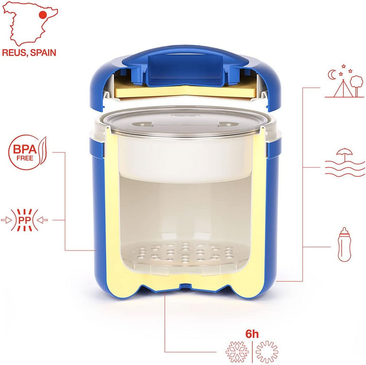 Valira Fun Frischhaltebox 4 L blau, 4 L Blau