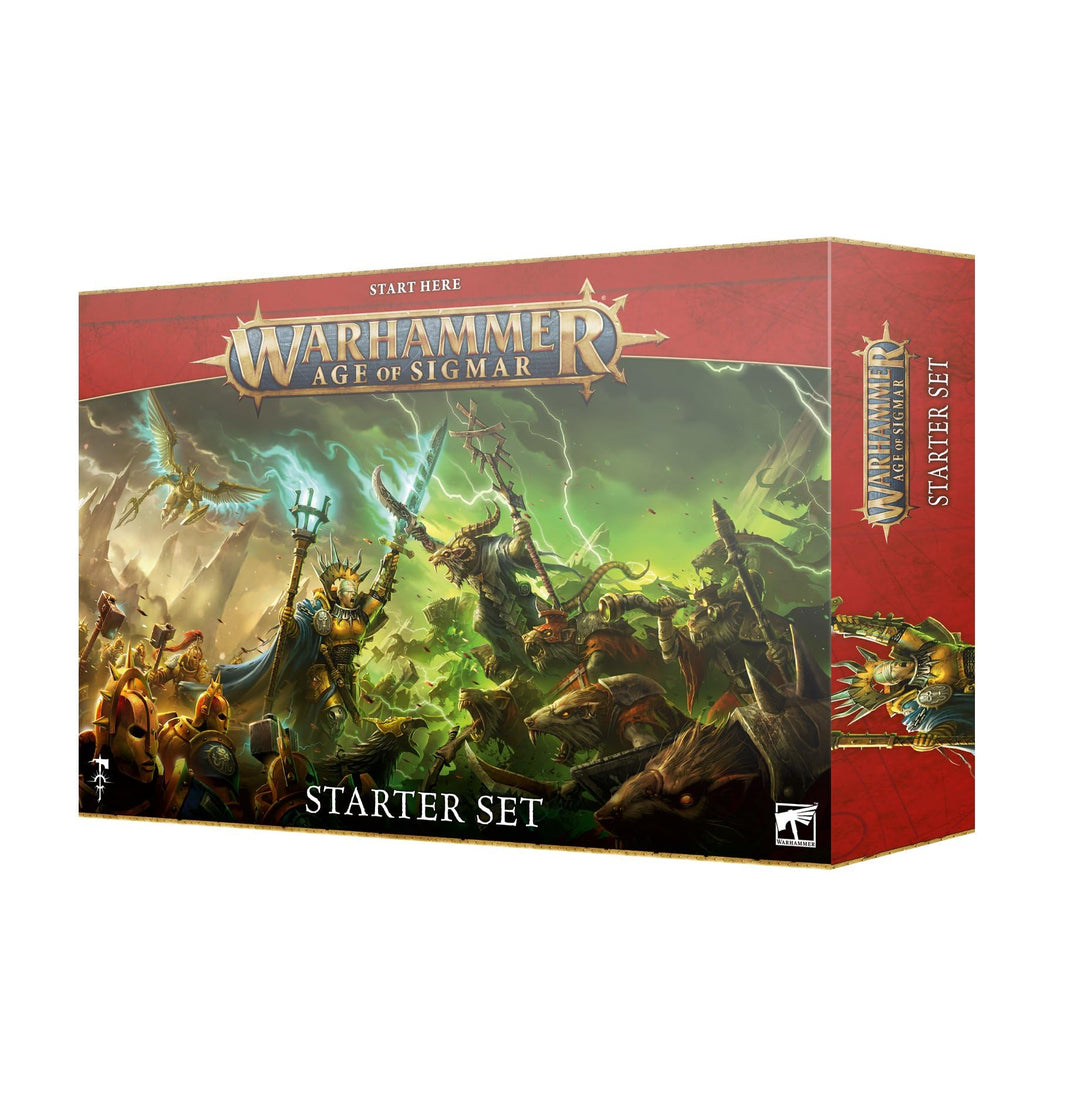 Warhammer AoS - Boite de Jeu/Age of Sigmar V.4 Starter Set (En), Black