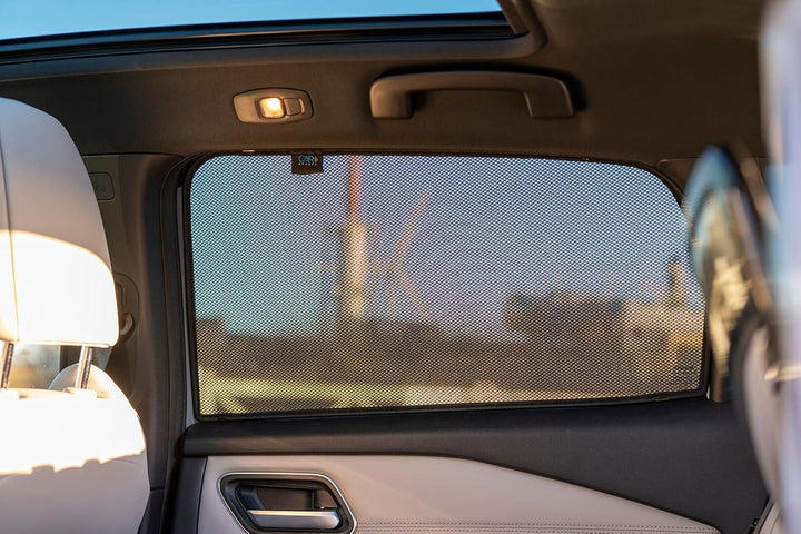 Carshades Car Shades kompatibel mit Nissan Qashqai III (J12) 2021- (6-teilig), NIS-QASH-5-C, Schwarz