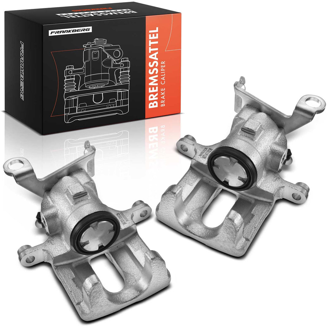 Frankberg 2x Bremssattel Bremszange Hinten Links Rechts Kompatibel mit Focus 1.4L-2.0L 1998-2004 Foc