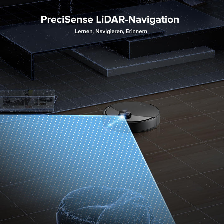 roborock Q10 S5-Set Saugroboter mit Wischfunktion, 10.000 Pa Saugkraft, Dual Anti-Tangle System, Aut