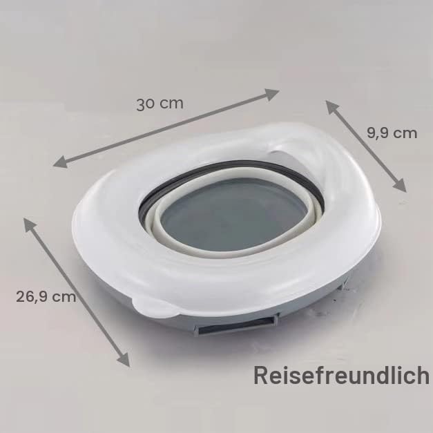 PandaEar Faltbares Kinder Töpfchen für Unterwegs | Reisetöpfchen Kinder Toilettensitz, WC Sitz Klosi