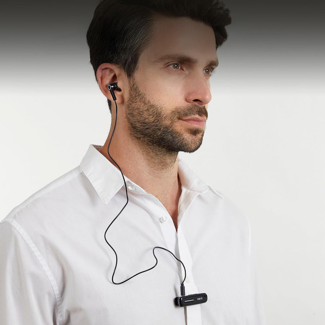 SBS BT300 Monophon im Ohr Schwarz – Kopfhörer (Monophon, 3.5 mm/USB, im Ohr, Schwarz, Bluetooth, im