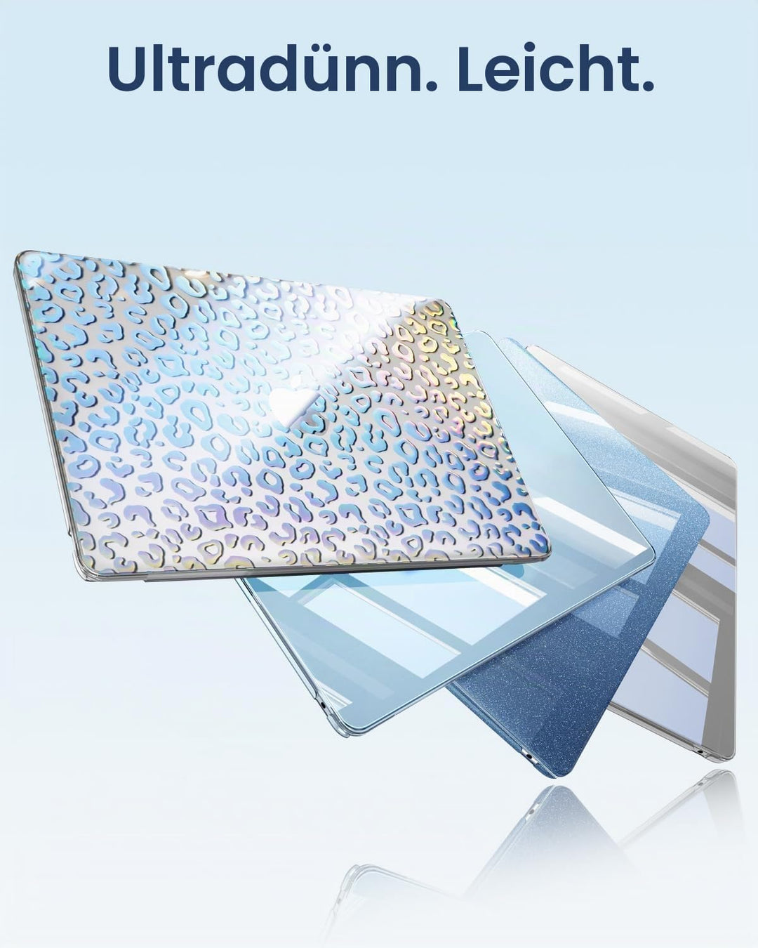 Fintie Hülle Kompatibel mit MacBook Air 13,6 Zoll M5 M4 M3 M2 (2026-2022) A3449 A3240 A3113 A2681, U