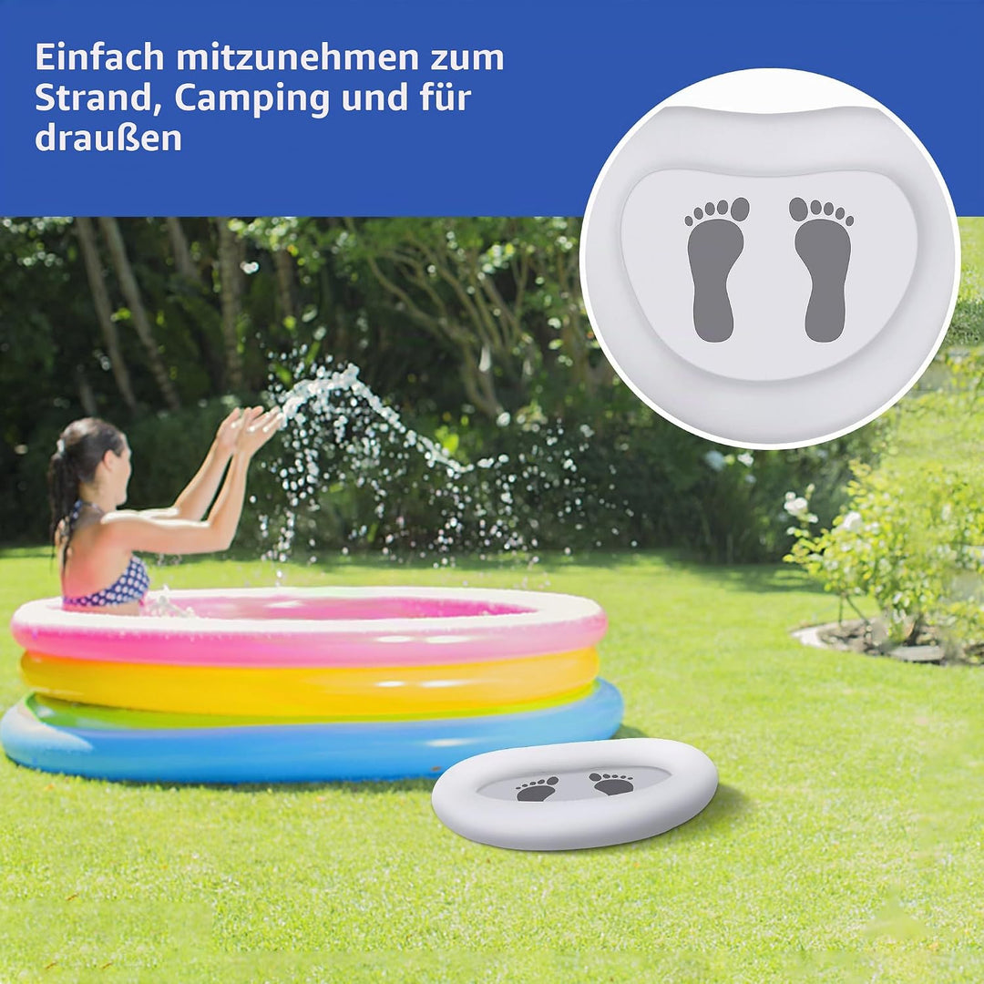 87x65cm Aufblasbares Fussbecken - Pool Fussbad -Fussbad für Pool Wanne Spa/Schwimmbecken/Whirlpool o