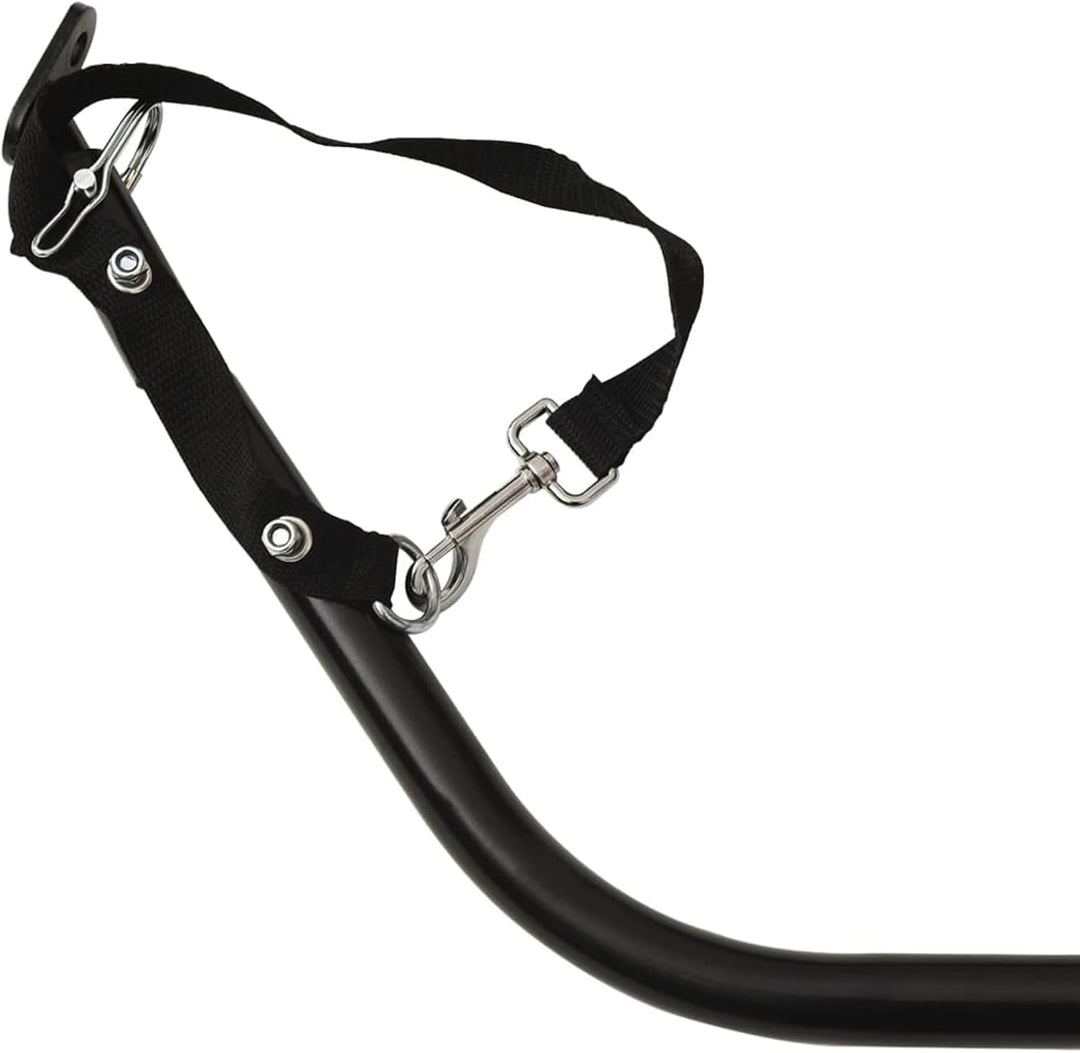 Fahrradanhänger 122x53 cm Eisen 30kg | Robustes Eisen, 30 kg Tragkraft, ideal für schwere Güter 135