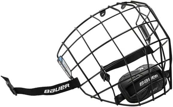 Bauer Facemask Profile II Gitter 2023 Schwarz XS, Schwarz XS