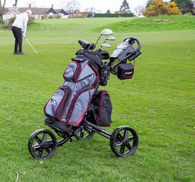 Clicgear 2015 Sports Golf-Entfernungsmesser Trolley Aufbewahrungstasche Schwarz, Schwarz