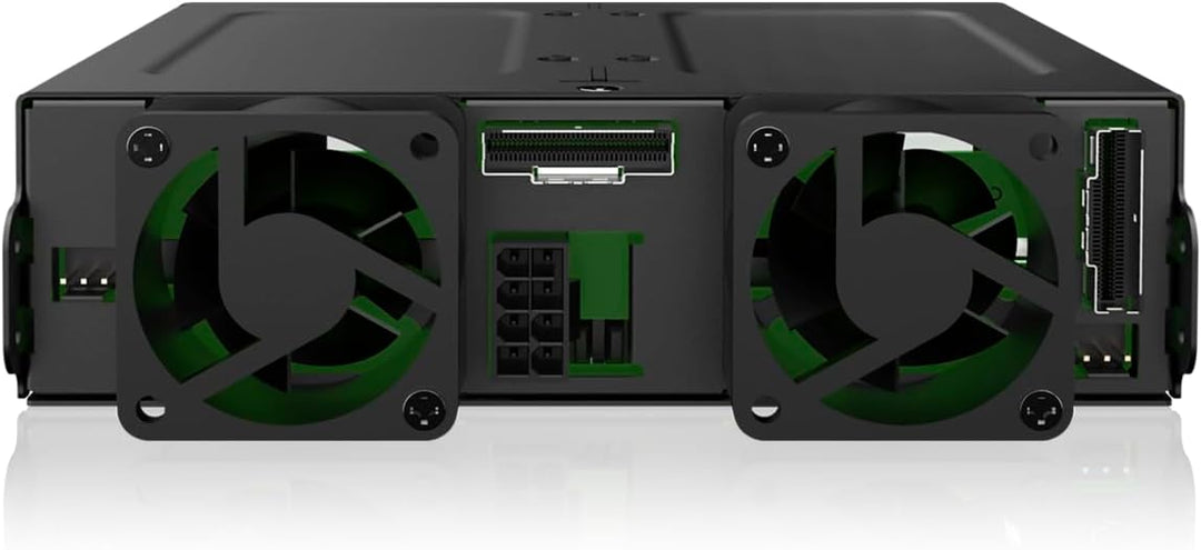 ICY DOCK 4-Bay U.2/U.3 PCIe 4.0 NVMe SSD Wechselrahmen mit schraubenlosen Trays in 5,25" Schacht - E