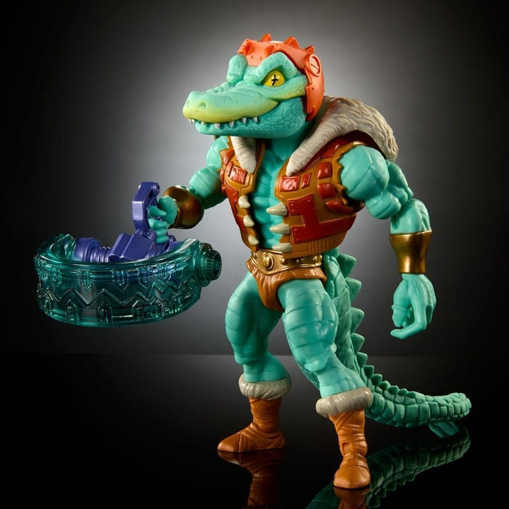 Turtles of Grayskull Motu & TMNT 14cm Action Figur: Leatherhead, Leatherhead