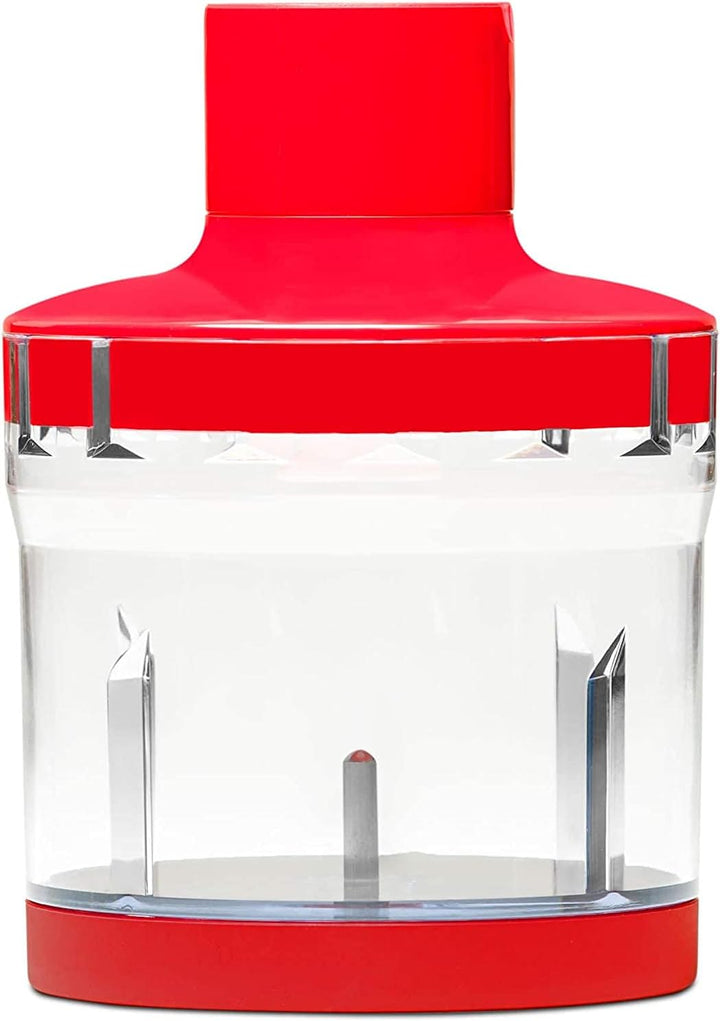 Mellerware - Handmixer Spiro! | 1000W Elektrohacker | Edelstahl | Einstellbare Geschwindigkeit | LED