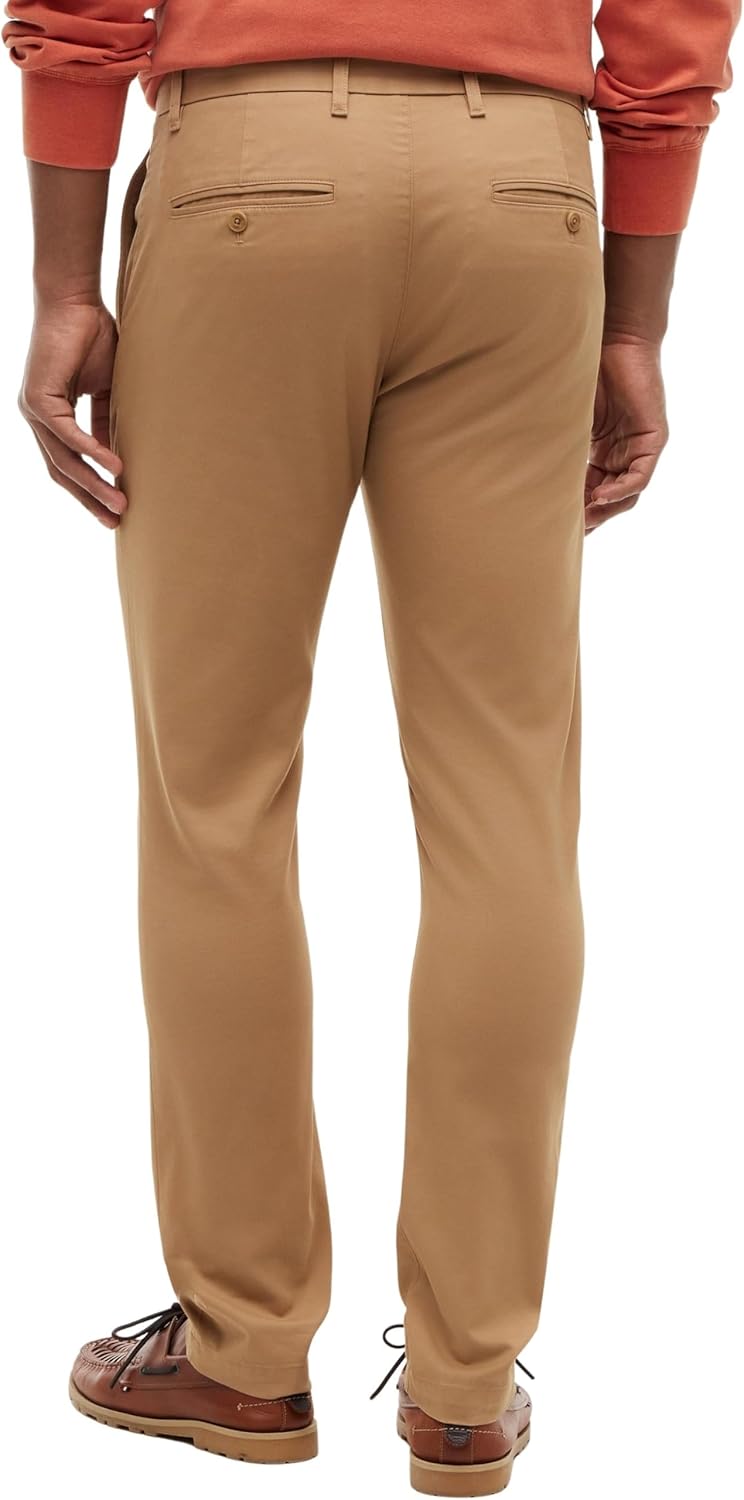 Tommy Hilfiger Herren Hose Bleecker Chino 1985 Pima Cotton Chino 28W / 29L Brown (Timeless Camel), 2