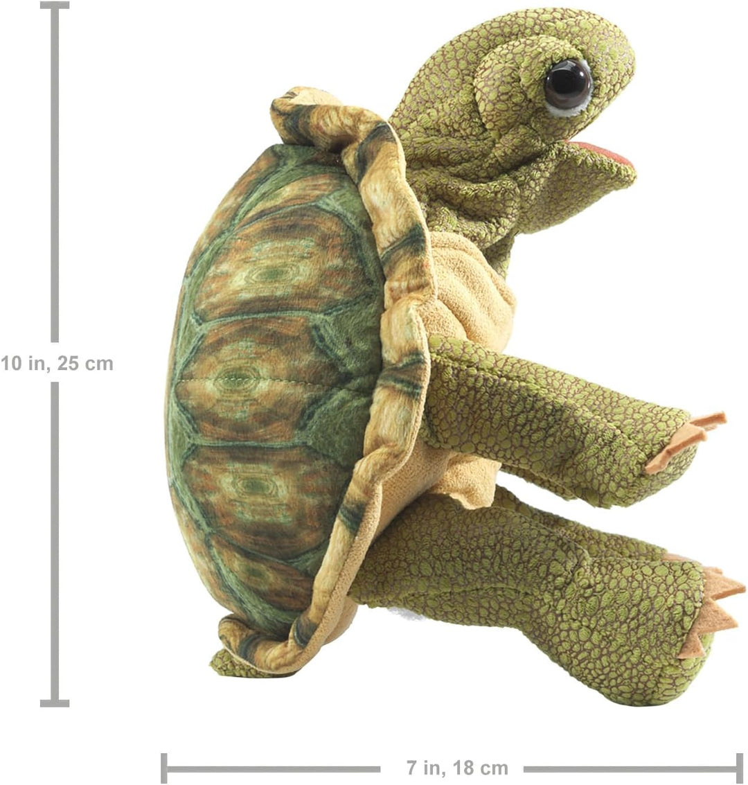 Folkmanis Standing Tortoise Hand Puppet 3156 Multi-Coloured