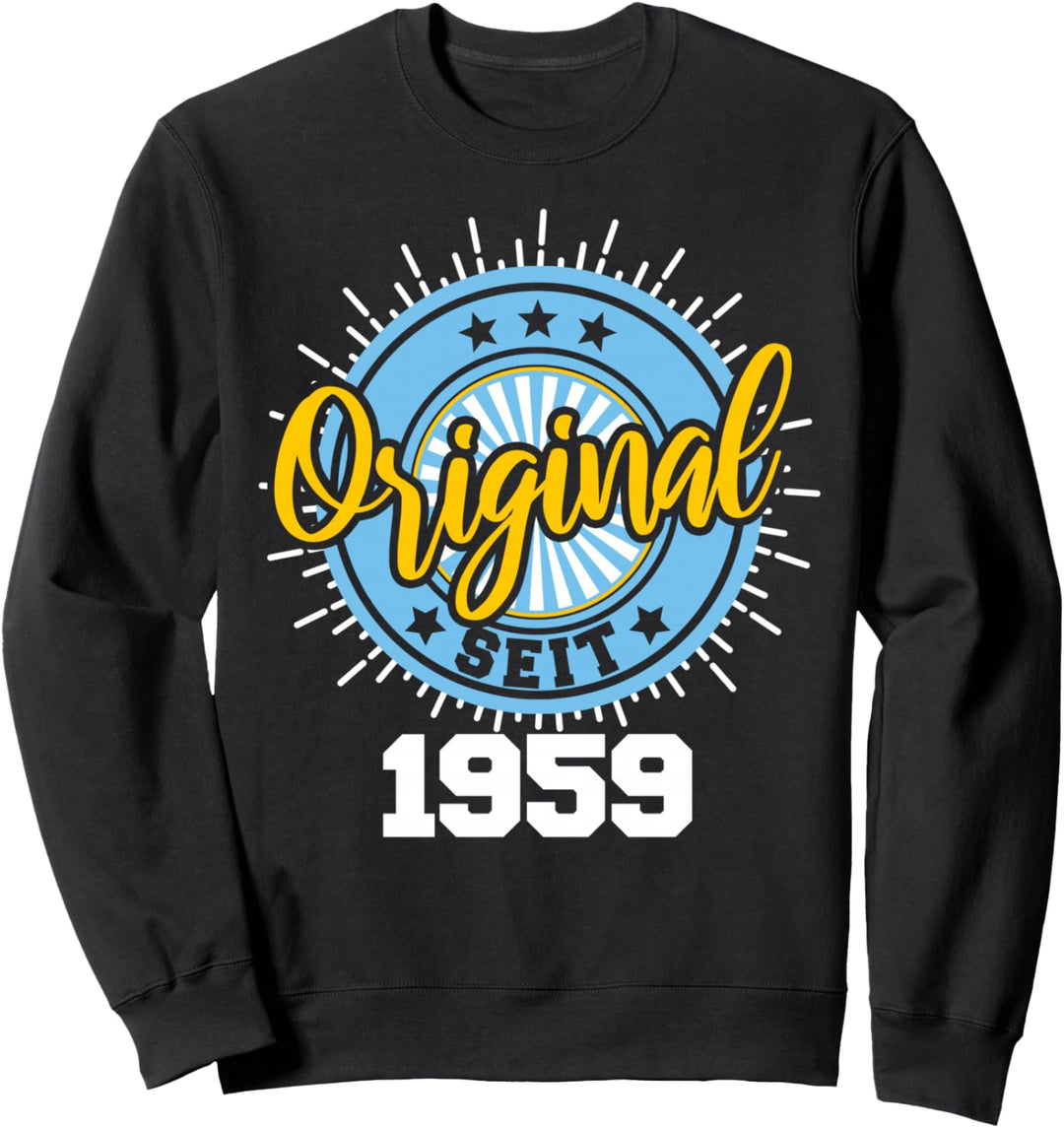 65. Geburtstag Mann Frau 65 Jahre 1959 Deko Lustig Geschen Sweatshirt
