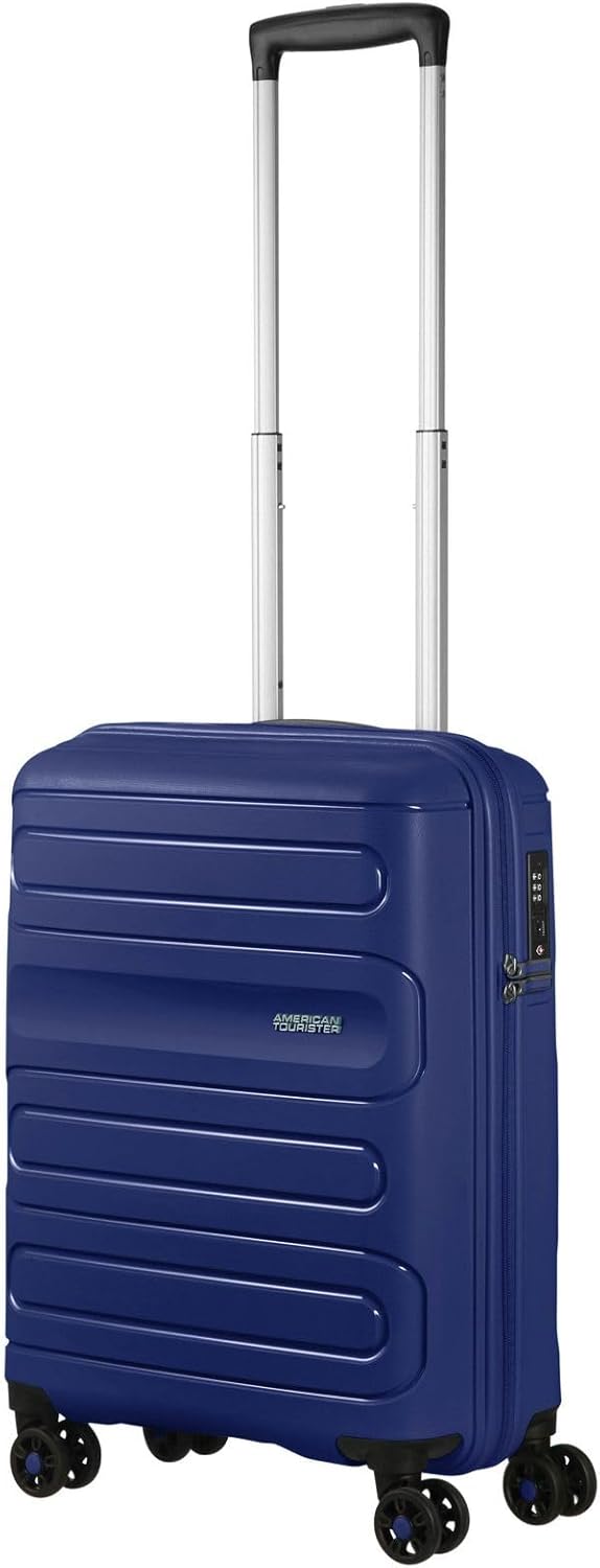American Tourister Sunside - Spinner S Handgepäck, 55 cm, 35 L, Blau (Dark Navy) Spinner S (55 cm -