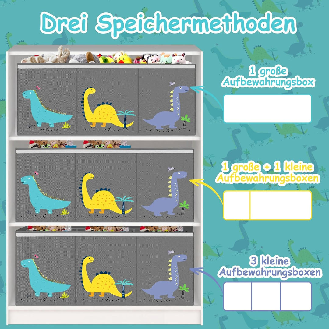 Spielzeugkiste mit deckel aufbewahrung kinderzimmer Extra Gross Aufbewahrungsbox Kinder - Faltbar Sp