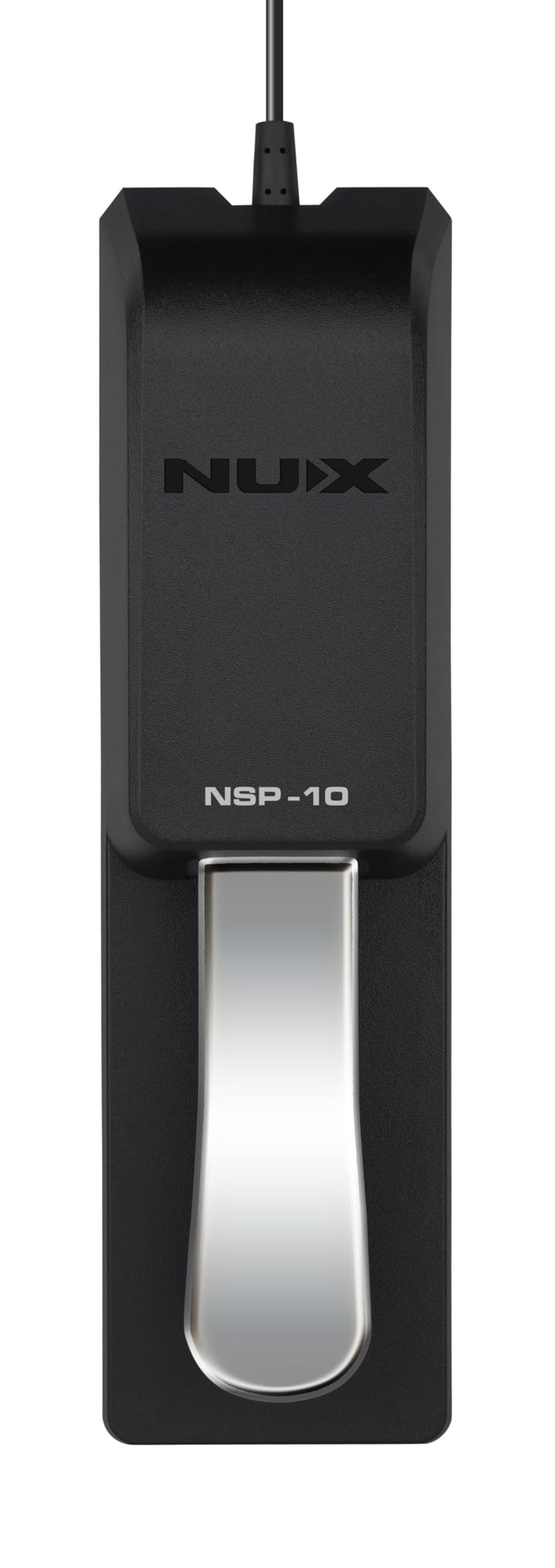 NU-X | NSP-10 Piano Sustain Pedal – Momentary Action, Polaritätsschalter, 2 m Kabel, 6,3 mm Klinke,