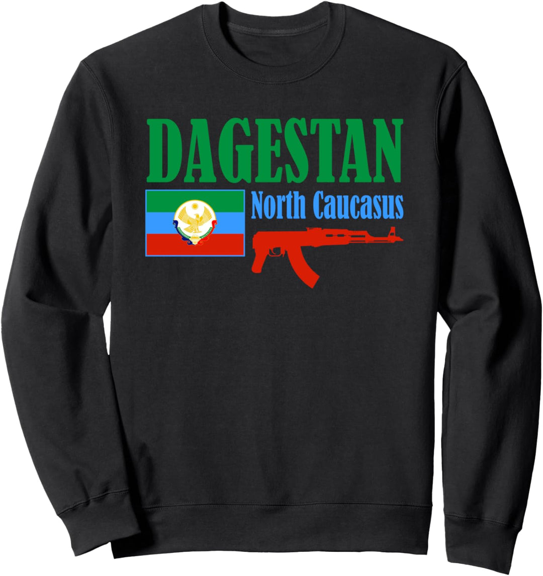 Dagestan Flagge Stolzer Dagestani Sweatshirt