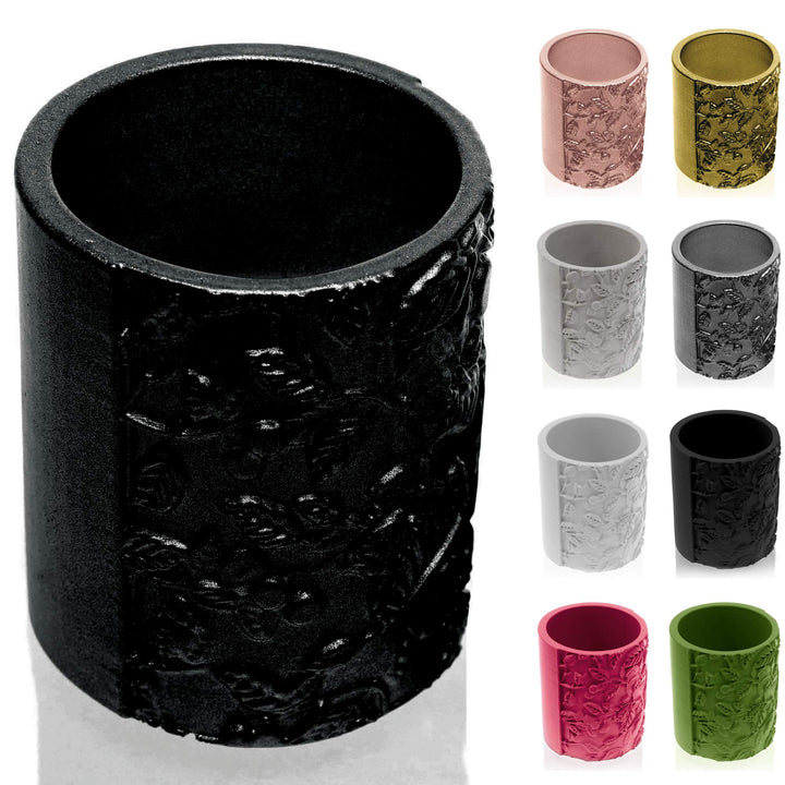 CONCRETTE Blumentopf Blumenkübel Zement-Pflanzkübel Übertopf aus Beton Tranquility Ø 7,5 cm | 17 Far