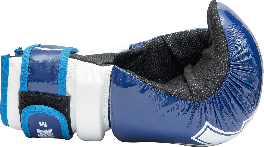 TOP TEN Pointfighter „Glossy Block“ Blau - Weiss L, Blau - Weiss L