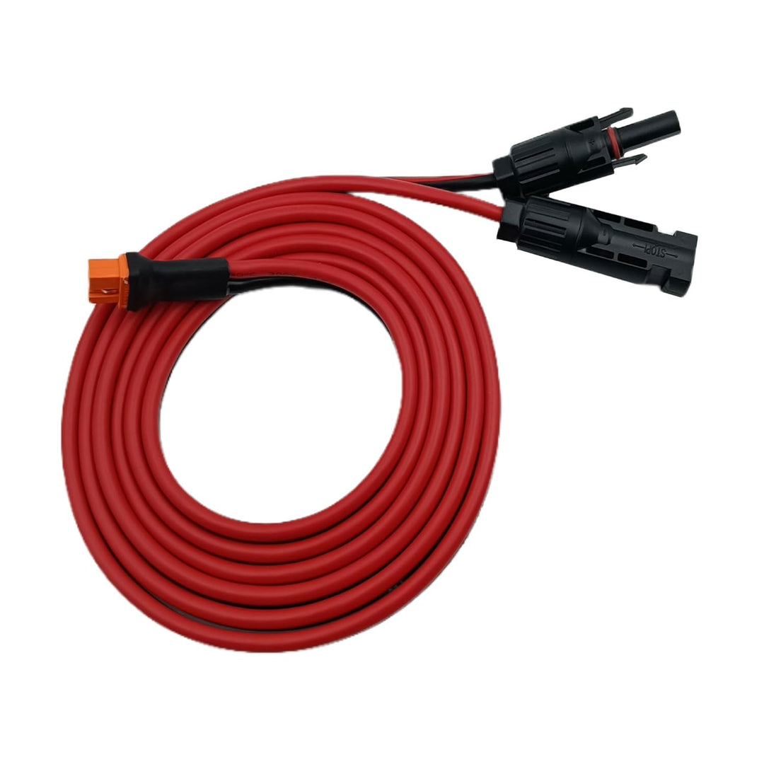 YIMIKEDAYA Solar auf XT60i Kabel 10AWG 6mm² XT60I-F Adapter Solarkabel Verlängerung Kompatibel mit E