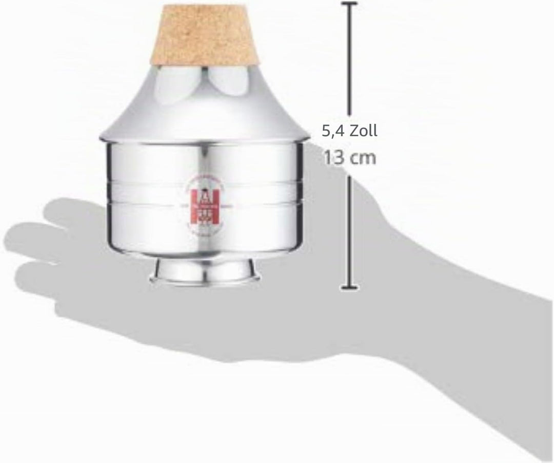 Harmon Dämpfer Wow-Wow Trompete (B), Aluminium mit Innenzug