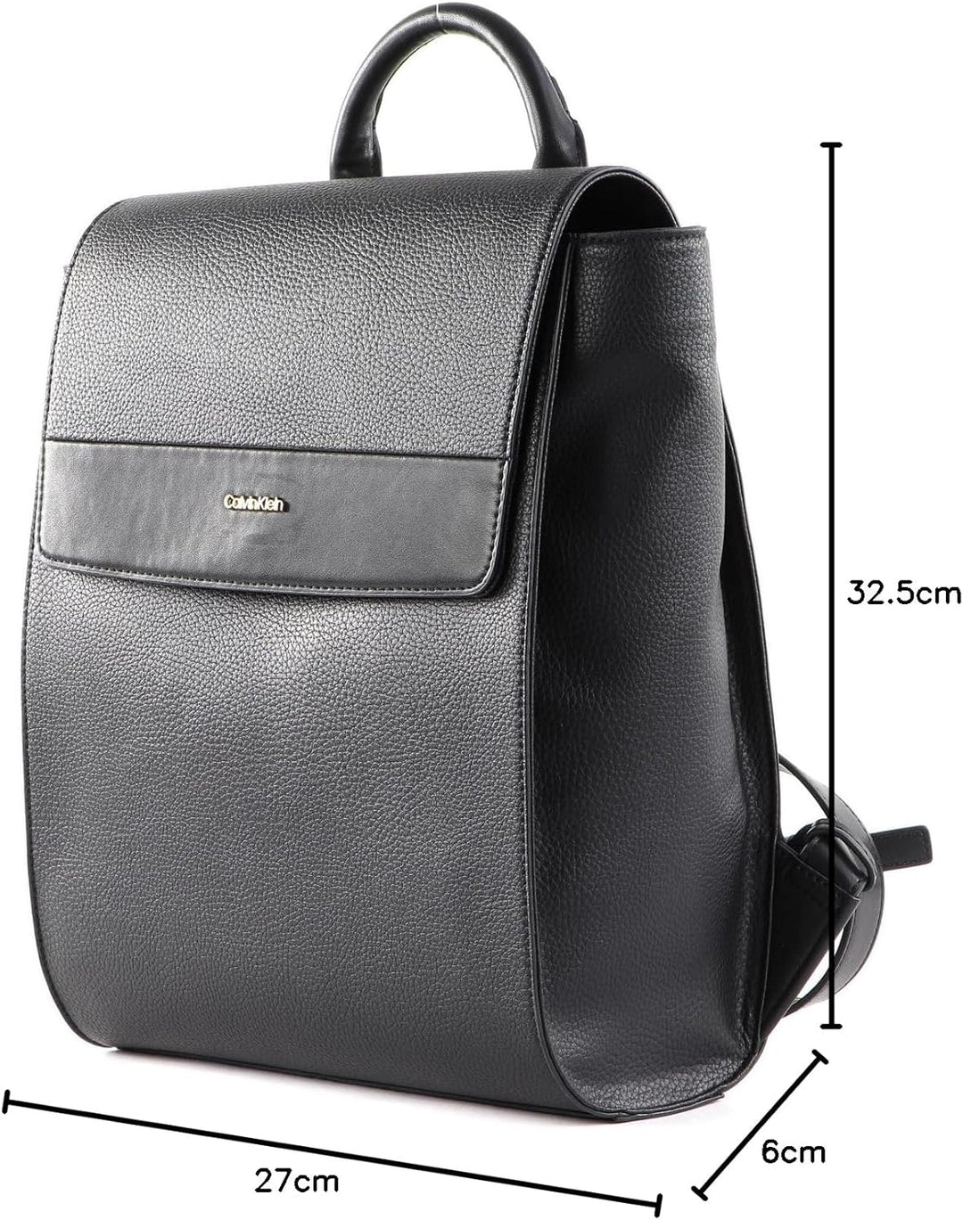Calvin Klein Damen Rucksack Daily Dressed Klein, Schwarz (Ck Black), Einheitsgrösse