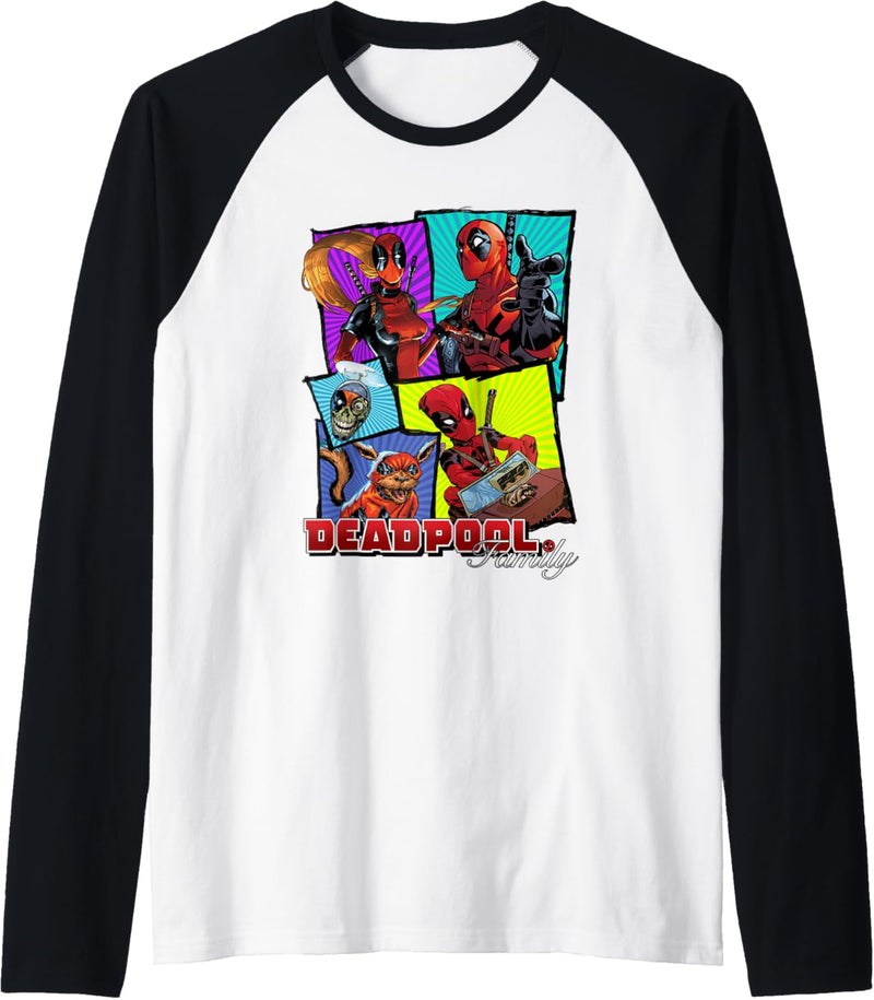 Marvel Deadpool Family Boxes Raglan