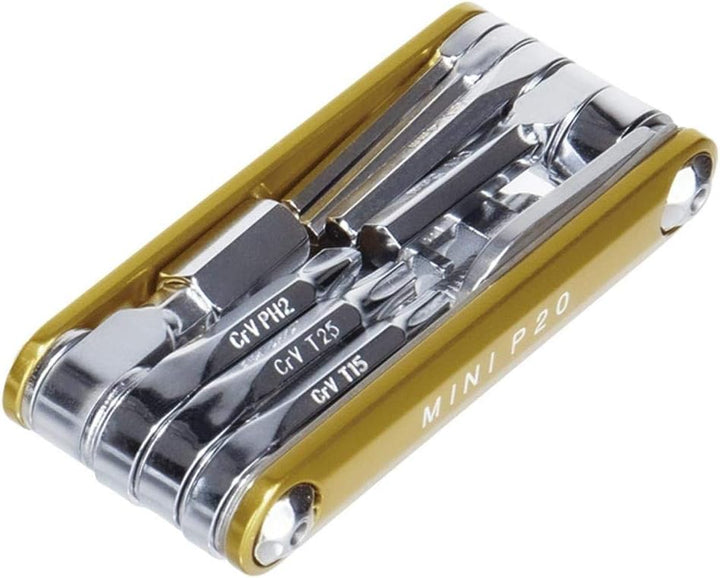 Topeak Mini P20 Multitool gold