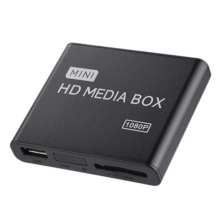 Eboxer 110-240 V Full HD Box Media Player 1080 P Media Player Box Unterstützung USB MMC RMVB MP3 AVI