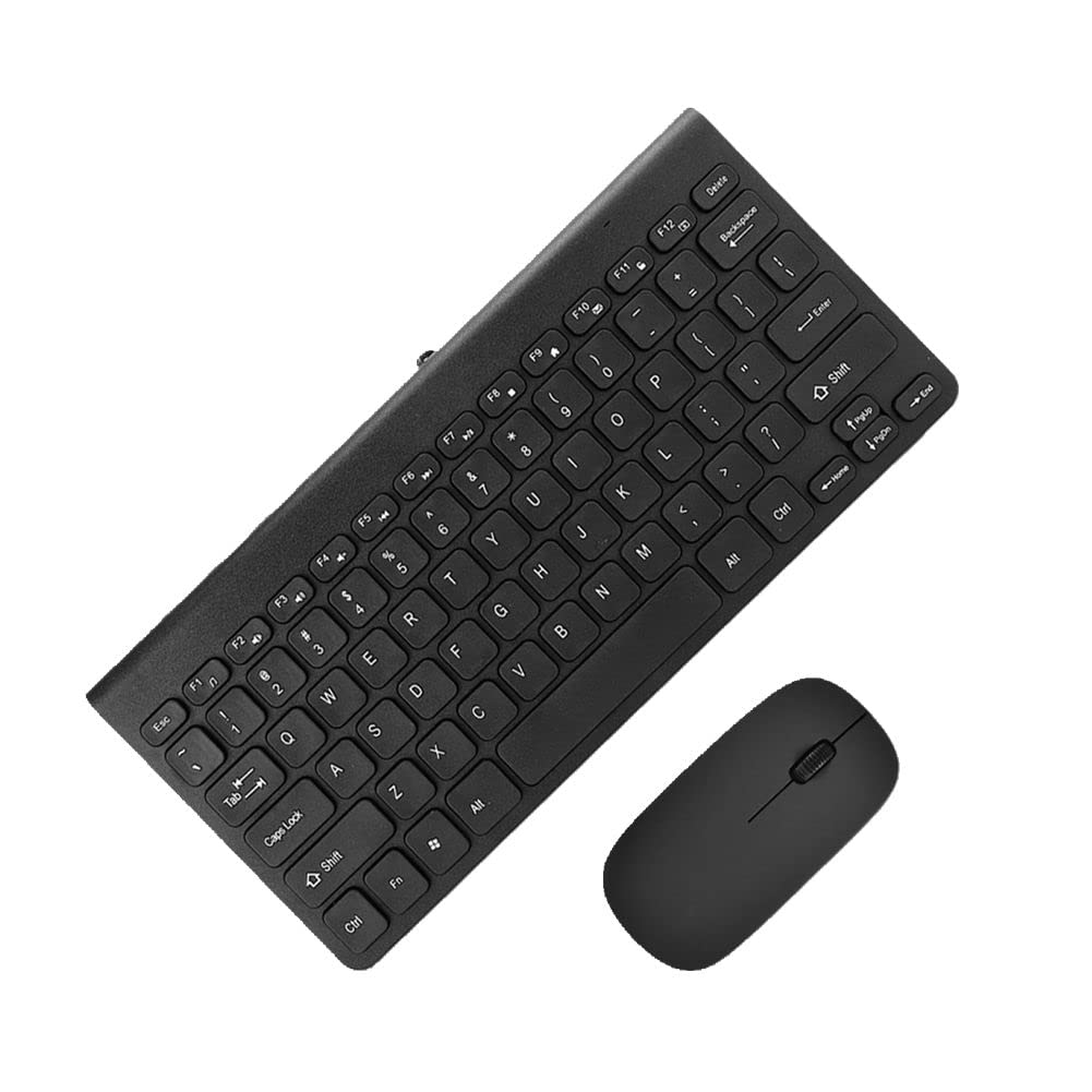 K168 Tastatur Maus Set,Kabelgebundene Tastatur Maus Set,Amerikanisches QWERTY Layout,Runde Tastenkap