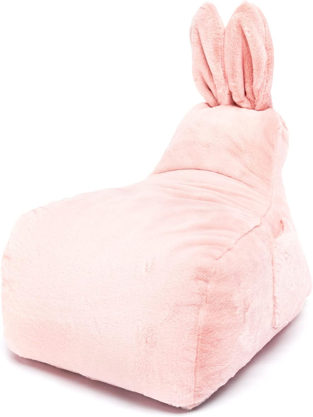 Ecopuf Bunny S | Kinder Sitzsack Hase Design - Original Sitzsack Hase mit Kunstfellbezug und vollstä