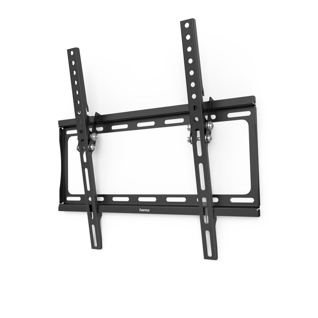 Hama TV Wandhalterung neigbar 32–75 Zoll (81–191 cm) – flach 2,4 cm, bis 35 kg, VESA 400x400 – Ultra