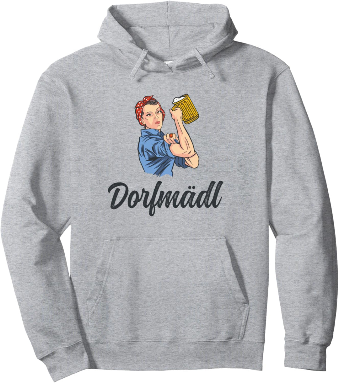 Lustiger Dorfmädel & Dorffest Spruch - Dorfkind Pullover Hoodie