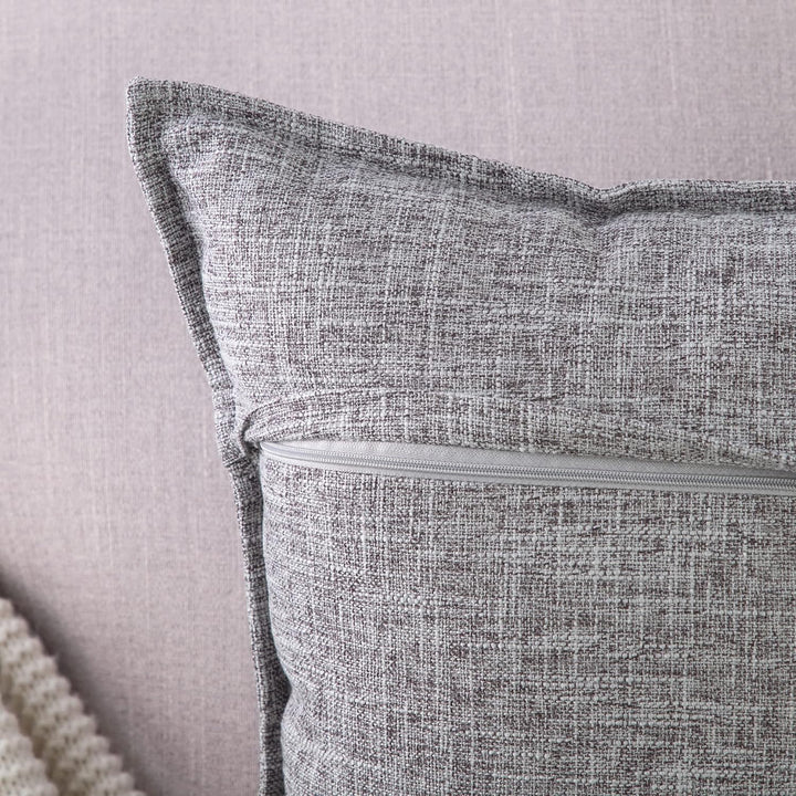 Madizz 2er Set Polyester- Leinen Kissenbezügen Weiche dekorative Kissenbezüge für Sofa Schlafzimmer