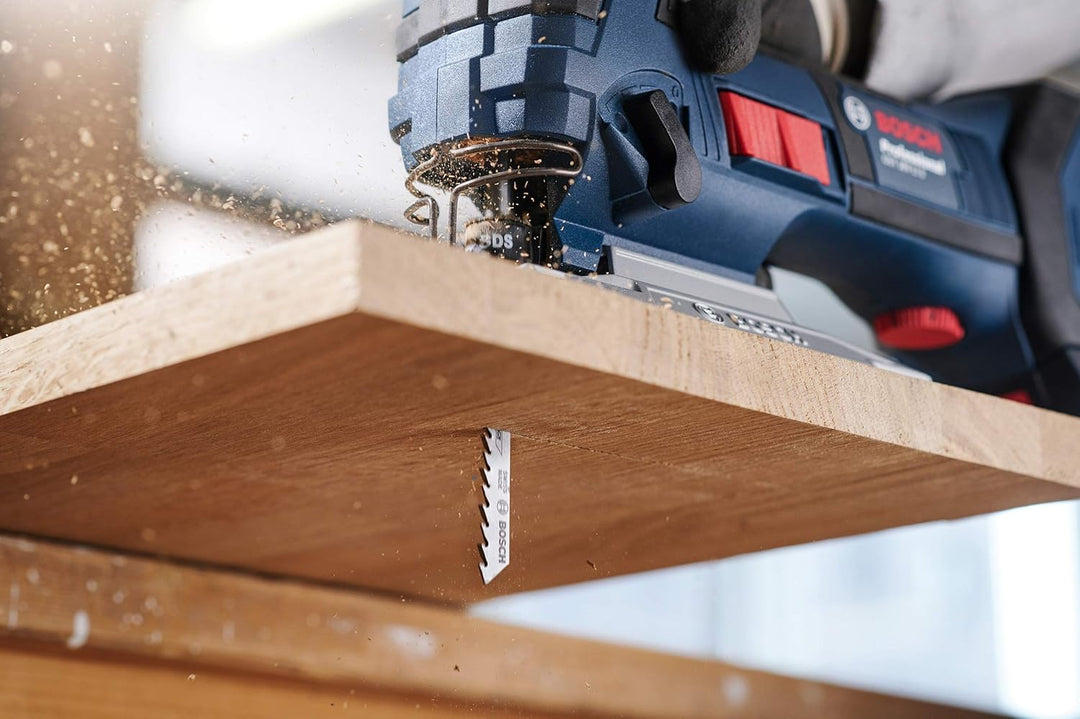 Bosch Professional 3 Stück Stichsägeblatt T 144 DHM Endurance for Wood (für Holz, Zubehör Stichsäge)