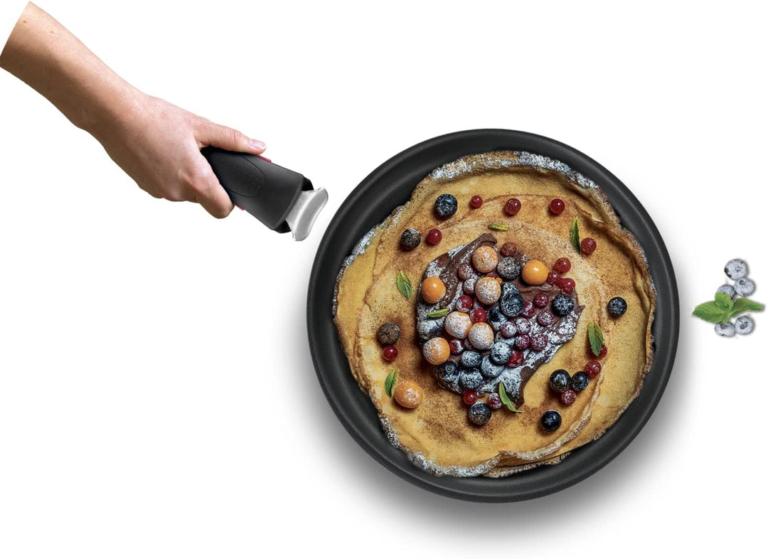 Tefal Ingenio Eco Resist Stieltopf, 18 cm (2,1 l), stapelbar, Induktion, leicht zu reinigen, Antihaf