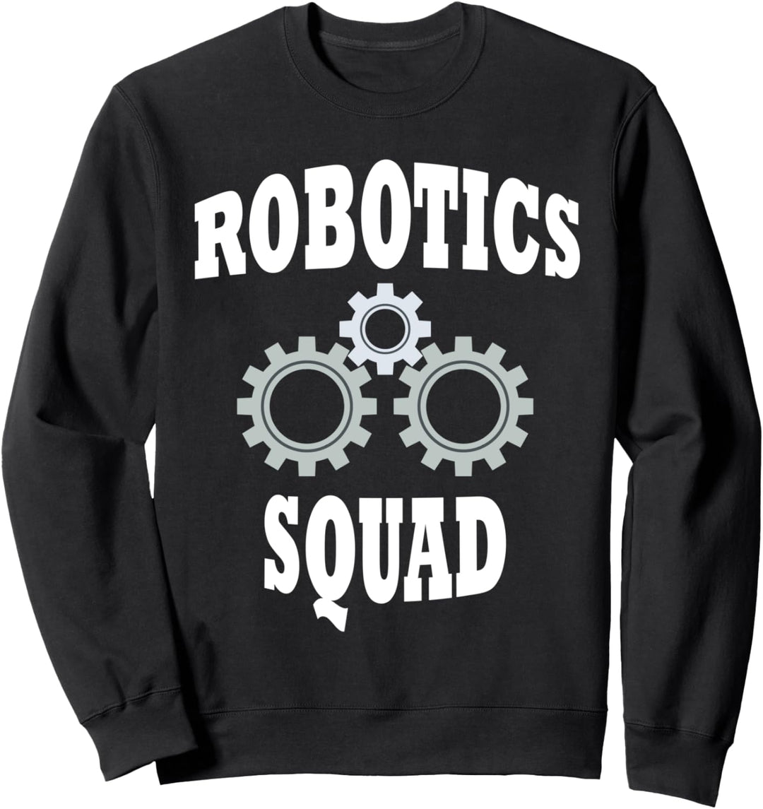 Robotik-Ingenieur Squad Ironischer Roboter-Fan Sweatshirt