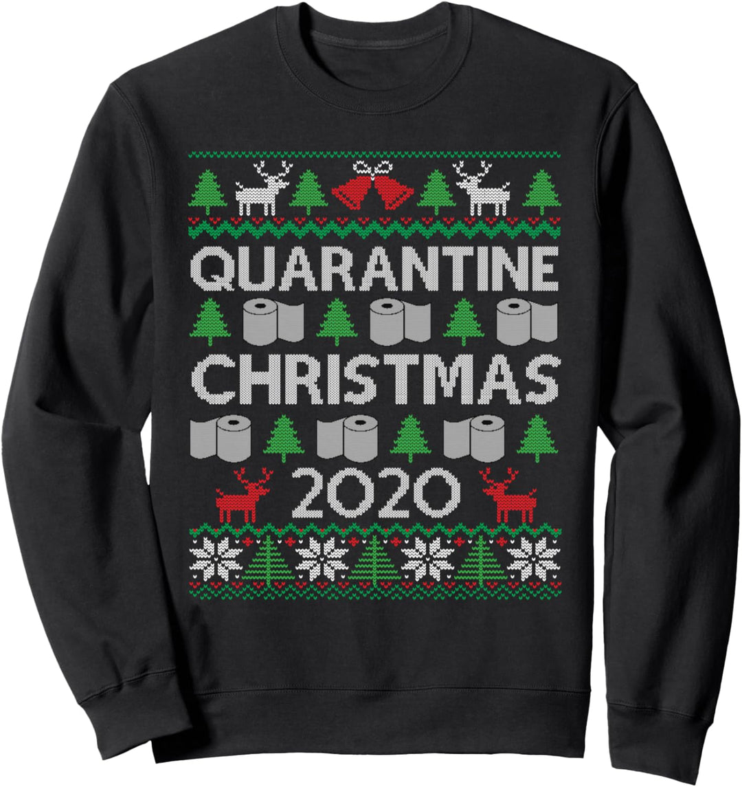 Quarantine Christmas 2020 | Matching Family Ugly Holiday Sweatshirt
