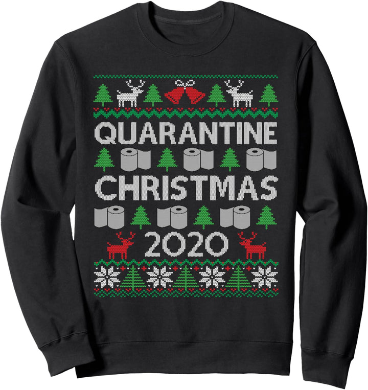 Quarantine Christmas 2020 | Matching Family Ugly Holiday Sweatshirt