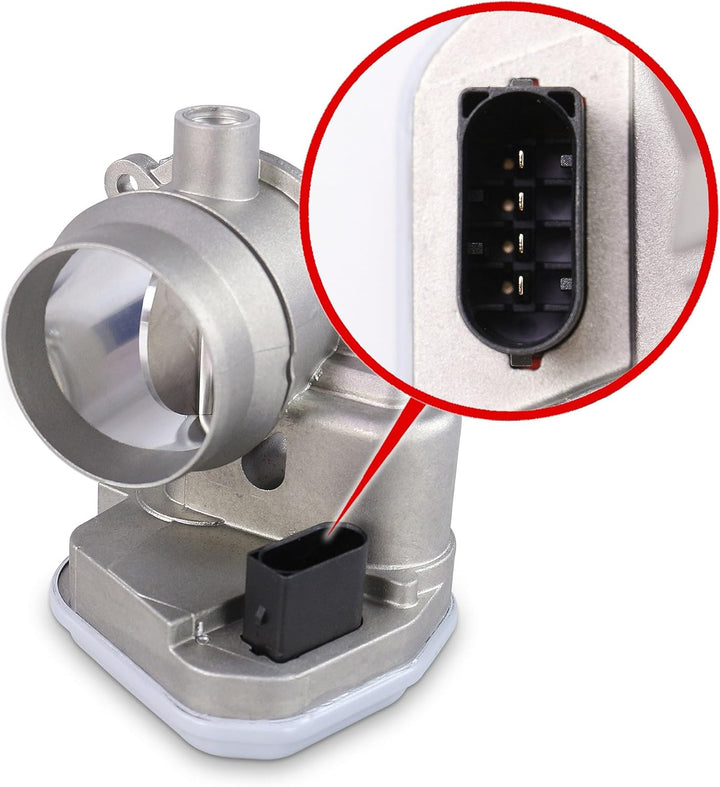 febi bilstein 107022 Drosselklappenstutzen, 1 Stück