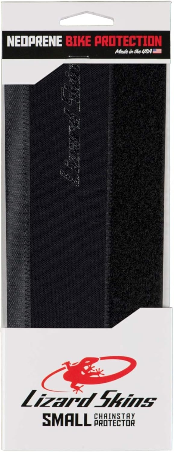 Lizard Skins Kleiner Neopren-Kettenstrebenschutz S Schwarz, S Schwarz