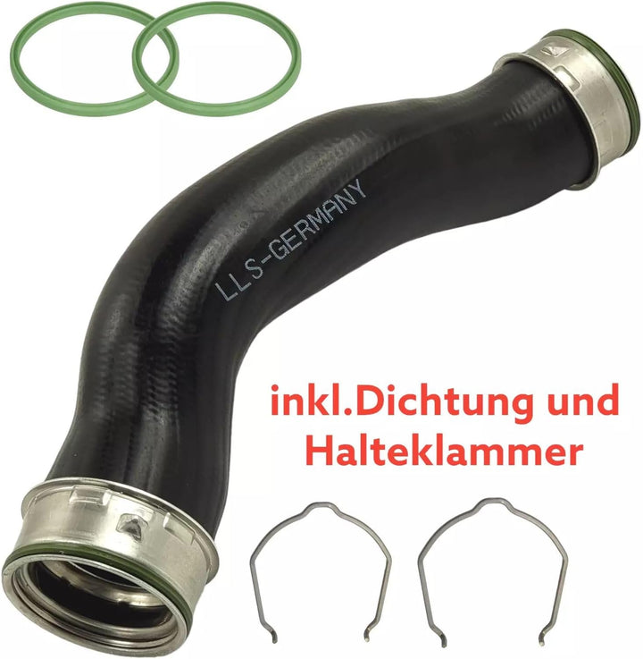 LLS-GERMANY Ladeluftschlauch kompatibel mit Tou-ran I (1T3), 1.4 TSI, 1.4 TSI EcoFuel, 140 PS, 150 P