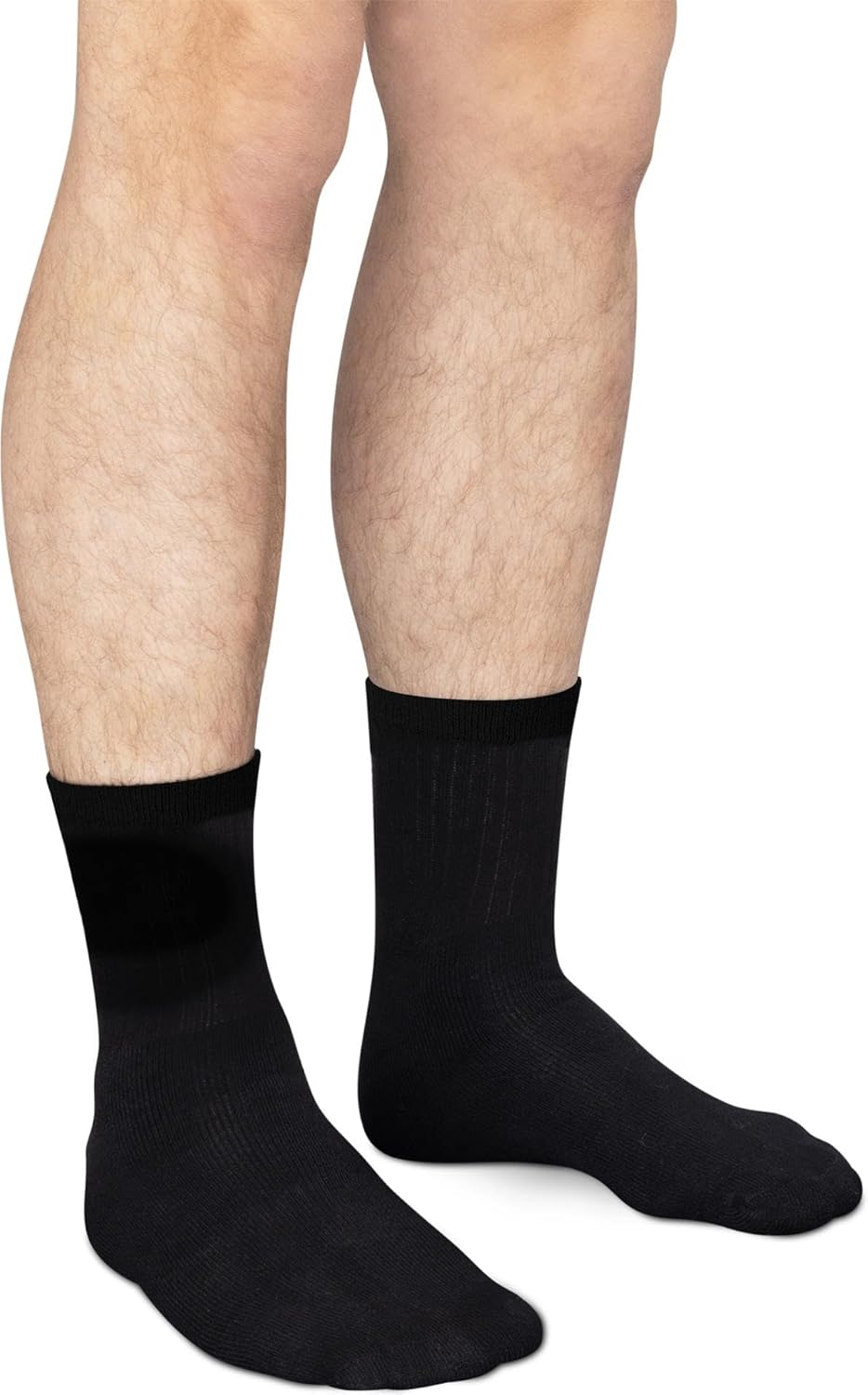 32 Paar Sport- und Arbeitssocken aus Baumwolle 47-50 Schwarz, 47-50 Schwarz