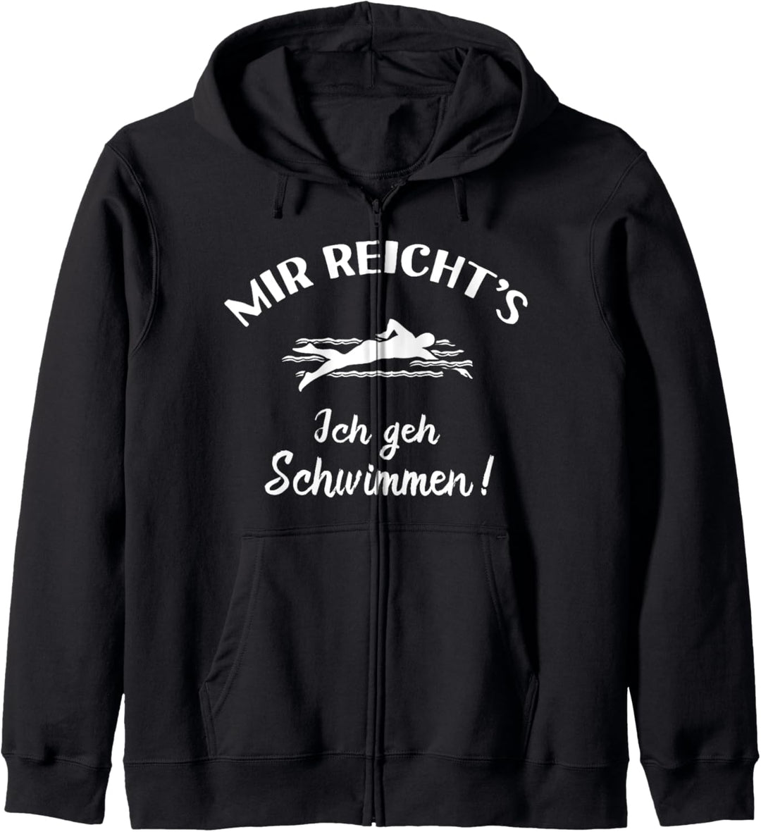 Ich geh Schwimmen! - Schwimm-Sport Schwimmer Kapuzenjacke
