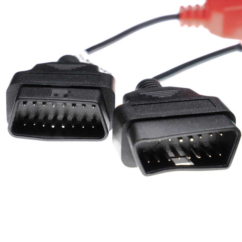 vhbw 4x OBD2 Adapter-Set 4-tlg. 16Pin-OBD1 auf OBD2 kompatibel mit Alfa Romeo Giulietta, MiTo, GT, G