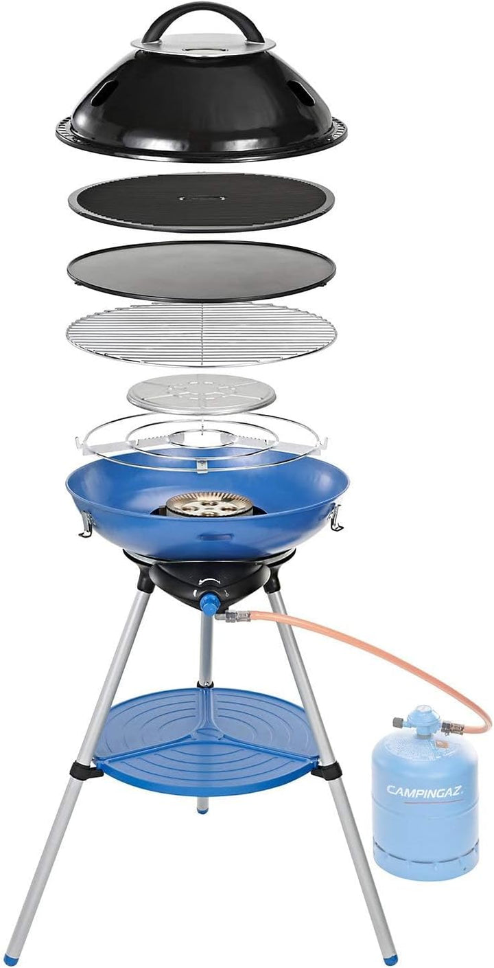 Campingaz 694002 Party Grill, Kleiner Grill für Camping, Festivals & Paellapfanne, antihaftbeschicht