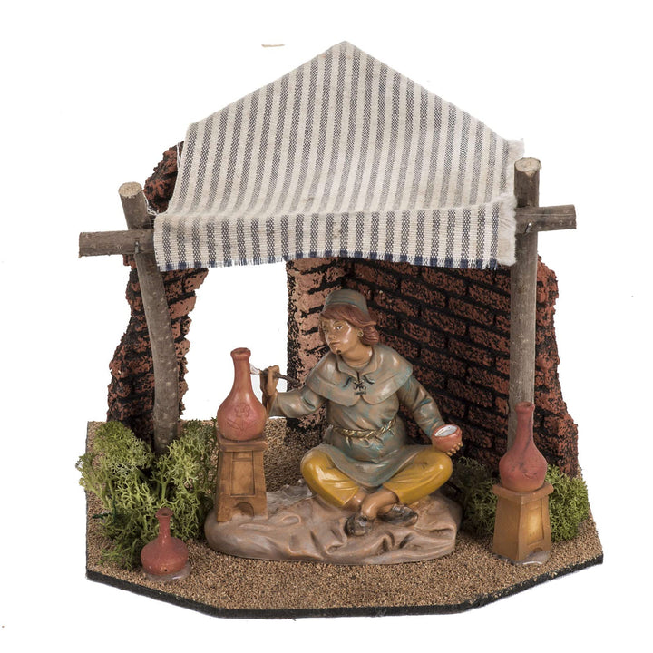 Holyart Geschäft Krippe Fontanini für Dorf 12 cm